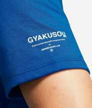 新品 定価5500 NIKE GYAKUSOU GIRA 半袖 Tシャツ M ナイキ アンダーカバー UNDERCOVER ギャクソウ ランニング 青_画像7