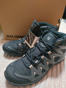  новый товар обычная цена 16940 SALOMON Salomon X BLAZE MID GTX 28cm Gore-Tex tore Ran обувь Trail Ran черный чёрный мужской спортивные туфли 