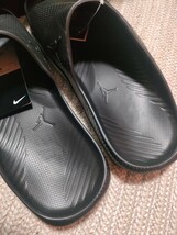 新品 未使用 NIKE JORDAN POST SLIDE サンダル 29cm US11 ナイキ ジョーダン ブラック 黒　_画像4