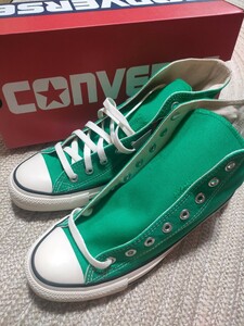 新品 未使用 CONVERSE ALL STAR HI ミントグリーン 27cm コンバース オールスター ハイ リアクト メンズ 正規品 スニーカー 緑 グリーン