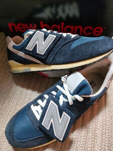 新品 定価19800 New Balance CM996 HM2 35周年モデル 27cm ニューバランス ネイビー スエード 紺 メンズ 正規品 スニーカー