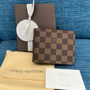 未使用品★LOUIS VUITTON★ダミエ★二つ折り財布