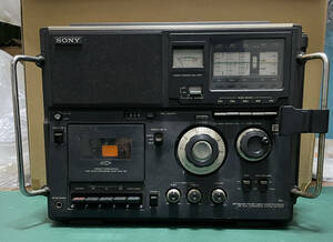 SONY Sony CF-5950 radio-cassette Junk 70 period Showa era at that time Vintage OLD
