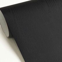 壁紙シール 木目 ブラック HPW-22710 50cm×5m はがせる壁紙_画像1