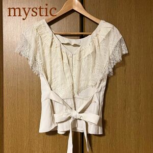 mystic ミスティック　フレンチ ヴィンテージレース ブラウス