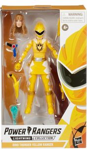  Power Ranger lightning collection 6 -inch large no Thunder yellow Bakuryuu Sentai Abaranger abare yellow 