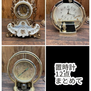 S-128◆SEIKO CITIZEN LISHENG 置時計まとめて からくり時計 美品 インテリアの画像2