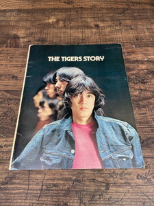 S-91◆THE TIGERS STORY 非売品 ブックレット EPレコード 1974年 サイン 写真 沢田研二 邦楽 GS