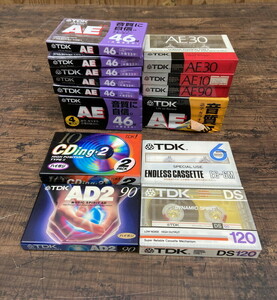 S-29* new goods unused TDK cassette tape together high position normal position CDing AE EC-6M other 