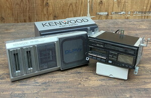 S-205◆1円◆KENWOOD KXC-9580 KAC5280 KSC-7900 オーディオセットまとめて 街道レーサー スピーカー アンプ カセットデッキ