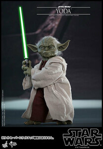  новый товар нераспечатанный Movie * master-piece [ Star * War z эпизод 2/k заем. ..] Yoda 1/6 hottoys hot игрушки 