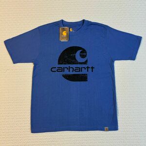 訳あり価格 「新品未使用タグ付き」carhartt 半T ブルー S