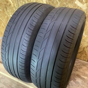 BRIDGESTONE TURANZA T001 ブリヂストン 225/50R18 95W 夏 2018年製 2本セット 6〜7分山