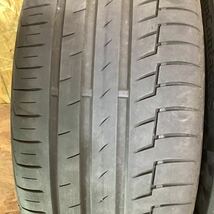 Continental PremiumContact 6 コンチネンタル 235/40R19 W XL 夏 2019年製 2本セット 6〜7分山 パンク修理有り_画像2