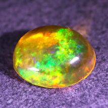 天然ファイアオパール メキシコ産 1.005ct 欧泊 宝石 ジュエリー 遊色 ファイヤーオパール 天然 墨西哥 loose jewelry fire opal_画像4