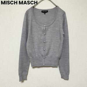 xx166 MISCH MASCHミッシュマッシュ/長袖ショート薄手カーディガン