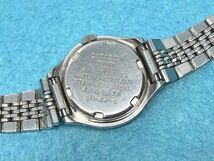 ☆ビンテージ シチズン 自動巻き 腕時計 緑花ベゼル ギラギラダイヤル 稼動品 1974年製/CITIZEN オールオリジナル レディス_画像4