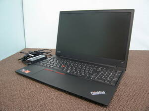 ◎lenovo ThinkPad E585 Ryzen 3 2200U 2.50GHz 8GB/SSD 250GB Bios起動 OSなし 中古品◎