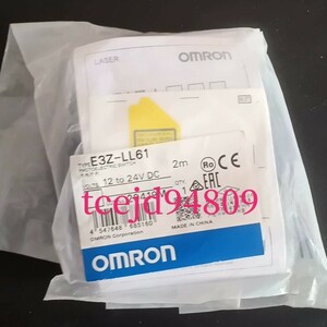 新品　OMRON/オムロン 　アンプ内蔵形光電センサ（レーザタイプ）　 E3Z-LL61　 2M 　 保証付き　