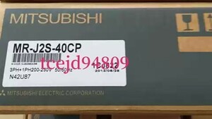 新品　MITSUBISHI/三菱電機 　 MR-J2S-40CP サーボアンプ　保証付き