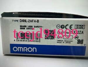 新品　OMRON/オムロン 　D4NL-2AFA-B 小形電磁ロック セーフティドアスイッチ　 保証付き　