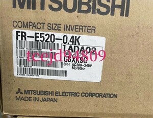MITSUBISHI/三菱電機　FR-E520-0.4K　インバーター　 保証付き