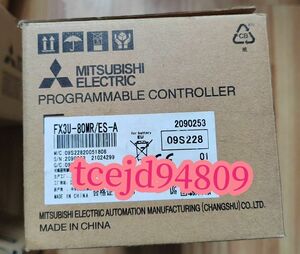 新品　MITSUBISHI/三菱電機 　FX3U-80MR/ES-A　PLC　保証付き