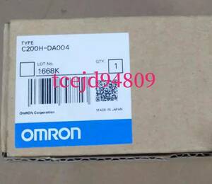 新品　OMRON/オムロン 　PLCアナログ 出力ユニット C200H-DA004 　保証付き　
