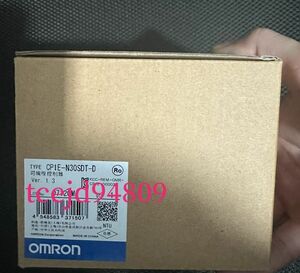 新品　OMRON/オムロン 　CPUユニット　 CP1E-N30SDT-D　保証付き