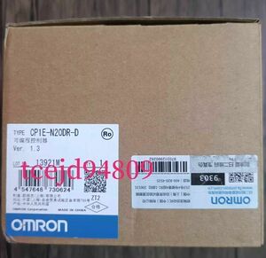 新品　OMRON/オムロン 　PLC　CP1E-N20DR-D　保証付き