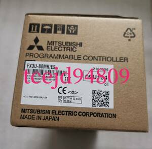 新品　MITSUBISHI/三菱電機 　 シーケンサ FX3U-80MR/ES　保証付き