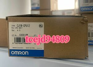 新品　OMRON/オムロン 　CPUユニット　CJ1M-CPU12　 保証付き　