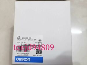 新品　OMRON/オムロン CJ2H-CPU66-EIP　CPUユニット　 保証付き　