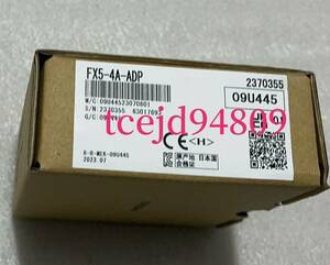 新品　MITSUBISHI/三菱電機 　アナログ入出力拡張アダプタ FX5-4A-ADP シーケンサ PLC　保証付き