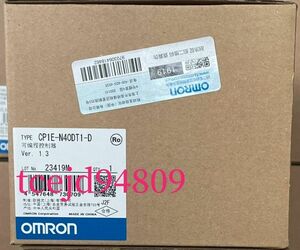 新品　OMRON/オムロン　CP1E-N40DT1-D プログラマブルコントローラ　保証付き
