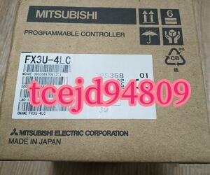 新品 MITSUBISHI/三菱電機 　FX3U-4LC　PLC　 保証付き