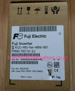 新品　FUJI/富士電機 　　FRN0.75C1S-2J 　インバーター　保証付き