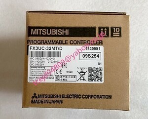 新品に近い　MITSUBISHI/三菱電機　FX3UC-32MT/D　シーケンサー 　保証付き