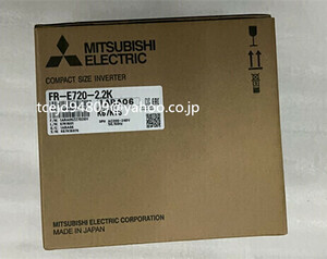 新品　MITSUBISHI/三菱電機 　FR-E720-2.2K　インバーター　保証付き