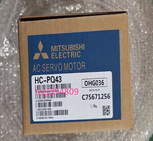 新品　三菱/MITSUBISHI　サーボモーター HC-PQ43 　 保証付き