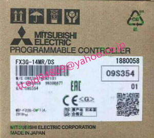 新品　MITSUBISHI/三菱 　マイクロシーケンサー 基本ユニット FX3G-14MR/DS　保証付き