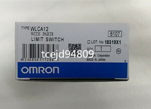 OMRON/オムロン 　2回路リミットスイッチ　　WLCA12　　