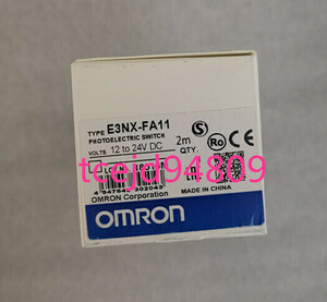 新品　OMRON/オムロン 　E3NX-FA11　光電センサー 　保証付き