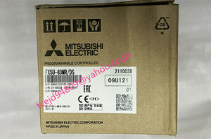 新品　MITSUBISHI/三菱 　 FX5U-80MR/DS　シーケンサー　保証付き