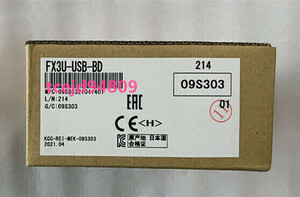 新品　MITSUBISHI/三菱電機 　PLC FX3U-USB-BD　シーケンサー　保証付き
