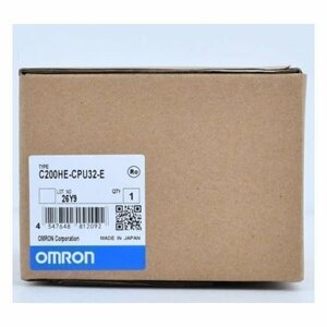新品　OMRON/オムロン 　プログラマブルコントローラ　C200HE-CPU32-E　保証付き