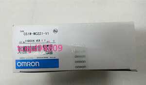 新品　OMRON/オムロン 　CS1W-MC221-V1 モーションコントロールユニット　保証付き