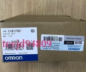 新品　OMRON/オムロン 　CJ1W-ETN21 Ethernetユニット　 保証付き　