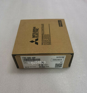 新品　MITSUBISHI/三菱電機 　FX5-4AD-ADP　アナログ入出力ユニット　保証付き 　