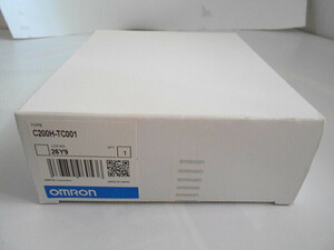 新品　OMRON/オムロン 　温度ユニット　C200H-TC001　保証付き